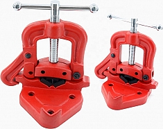 Тиски трубные откидные Remmers Mangust 1/8-2 (4) Тиски трубные откидные Remmers Mangust 1/8-2 (4)